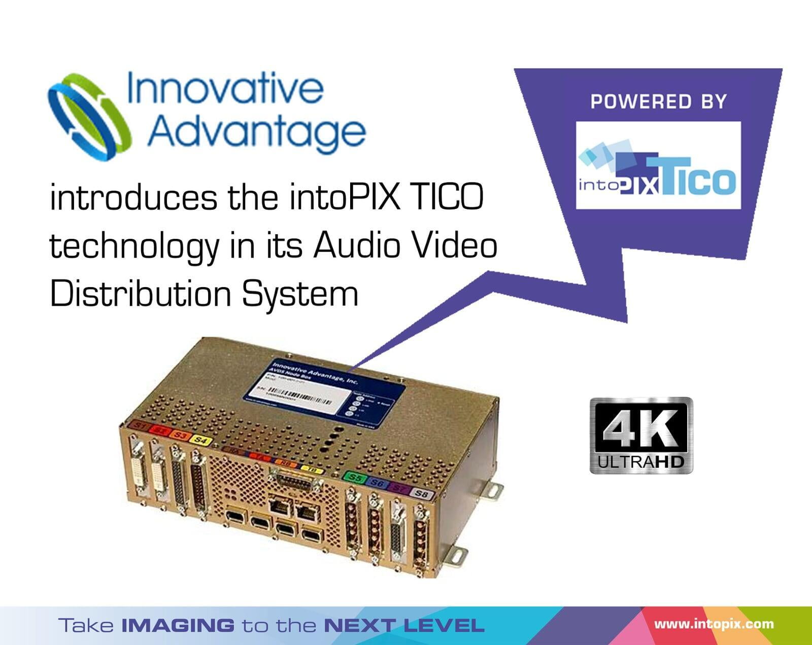 Innovative Advantage upgrades streams from HD to 4K in business jets with the intoPIX TICO RDD35 Technology 